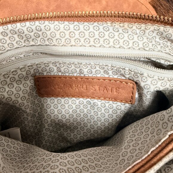 Altar'd State Women's Smalll Brown Suede Fringe Crossbody Bag, OS - Picture 5 of 7